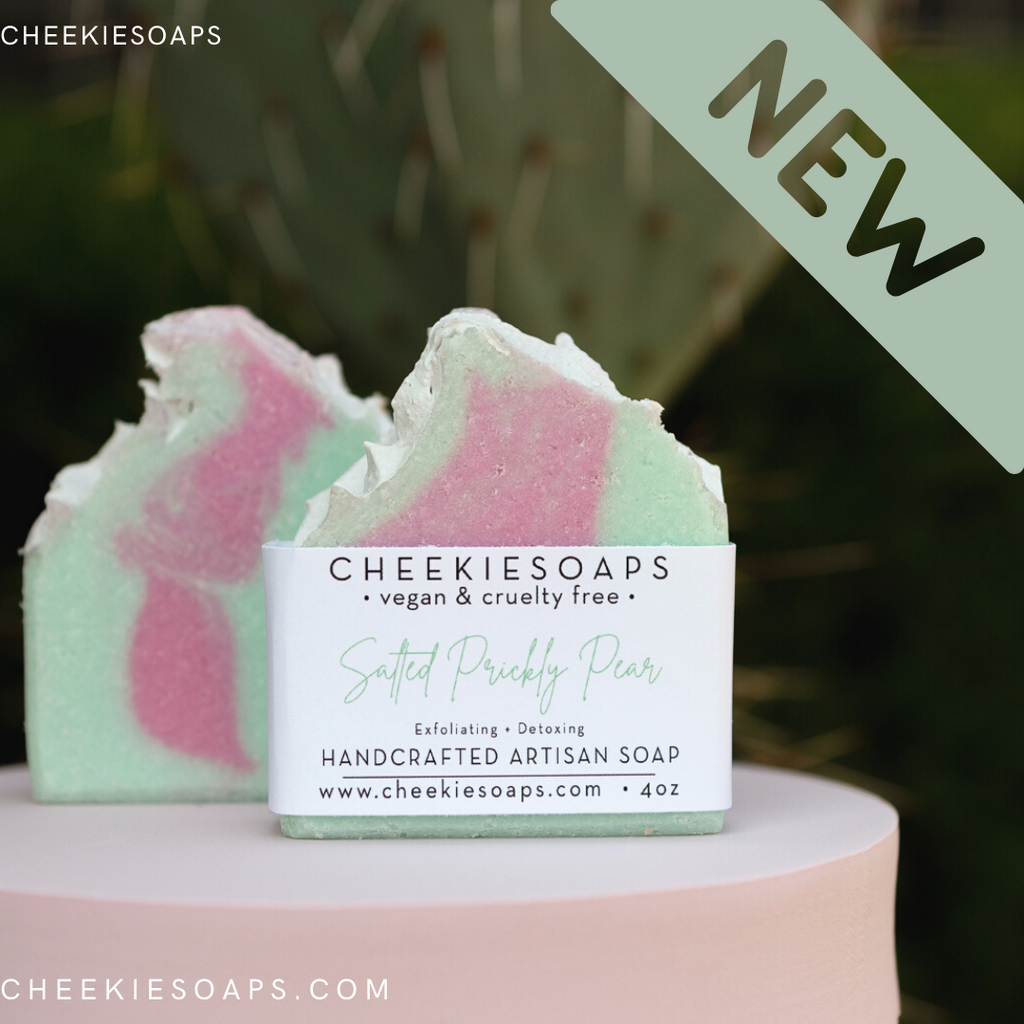 NEW PRICKLY PEAR SALTED SOAP