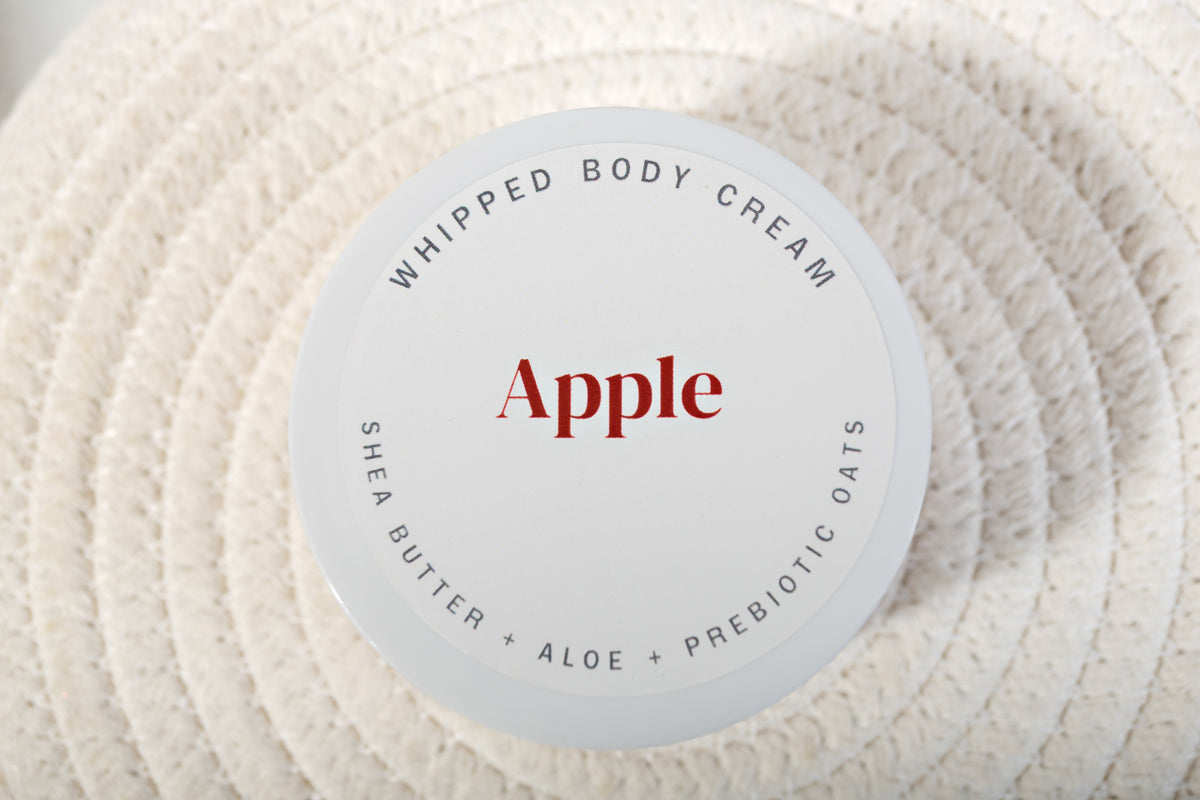 Apple Whipped Body Cream | Cheekiesoaps