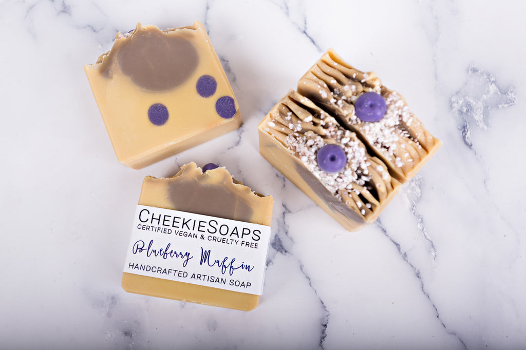 Blueberry Muffin Artisan Soap