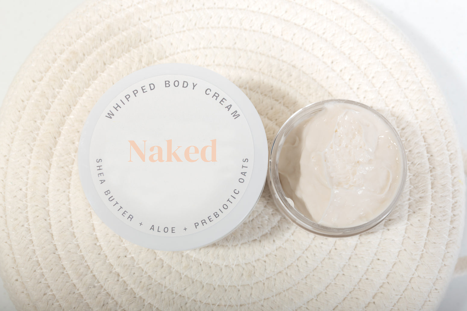 Naked Whipped Body Cream | Cheekiesoaps