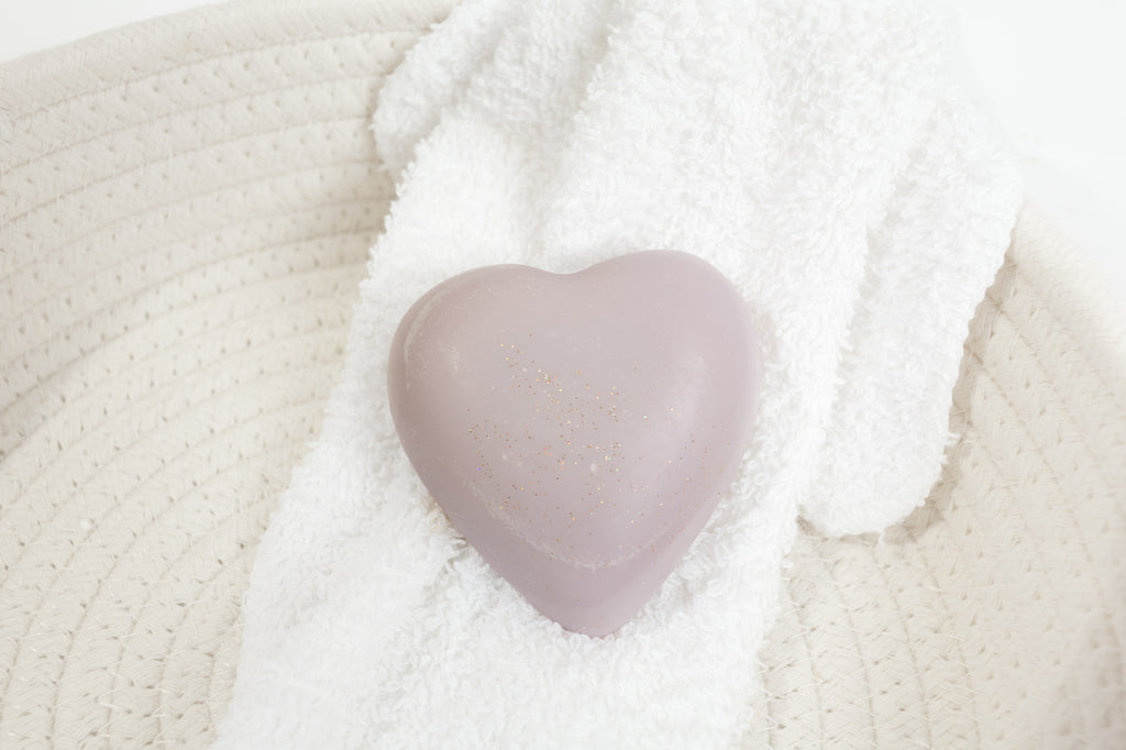 Sweet Pea  Heart Artisan Soap